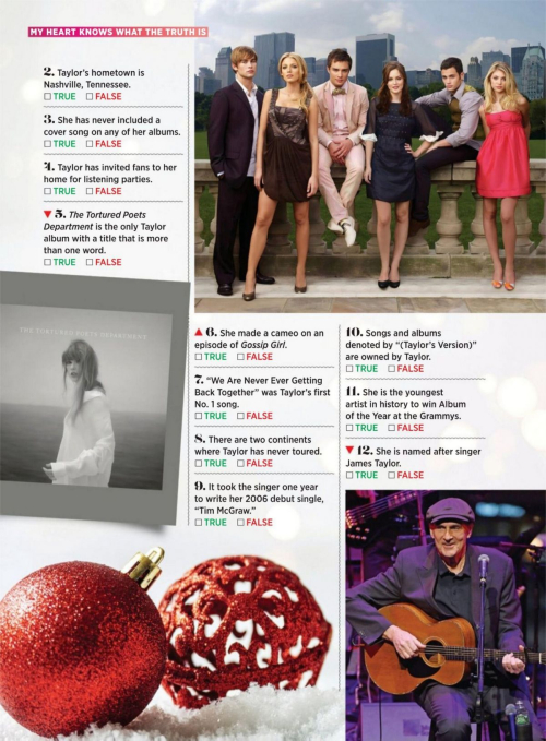 Taylor Swift in Complete Christmas Fan Guide, December 2024 13