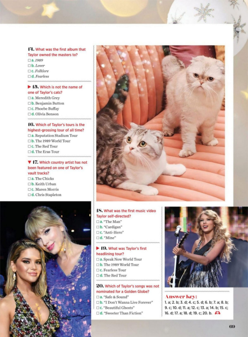 Taylor Swift in Complete Christmas Fan Guide, December 2024 16