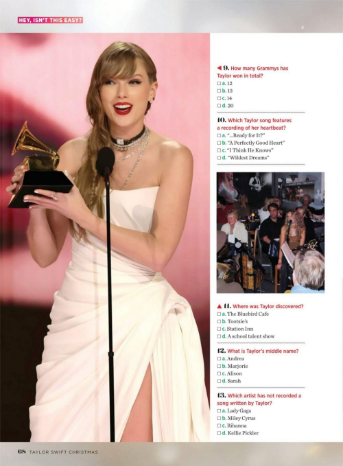 Taylor Swift in Complete Christmas Fan Guide, December 2024 17