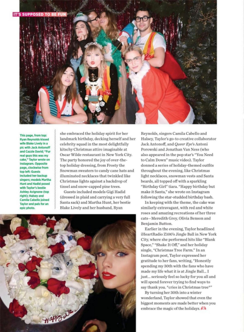 Taylor Swift in Complete Christmas Fan Guide, December 2024 57