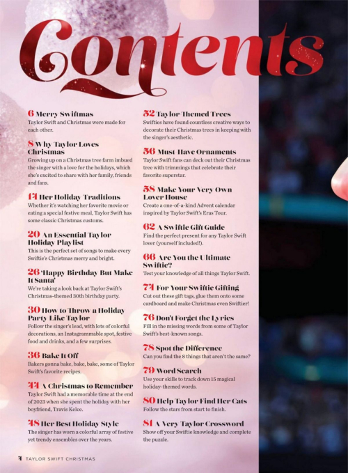 Taylor Swift in Complete Christmas Fan Guide, December 2024 69