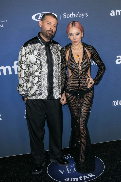 Tina Leung at amfAR Las Vegas Gala at Wynn Resort, November 2024 1