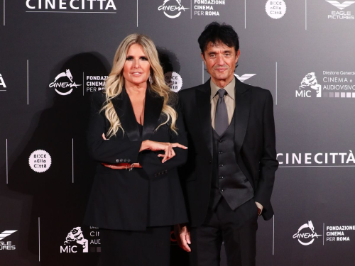 Tiziana Rocca at Megalopolis Premiere, Cinecitta Rome October 2024 6