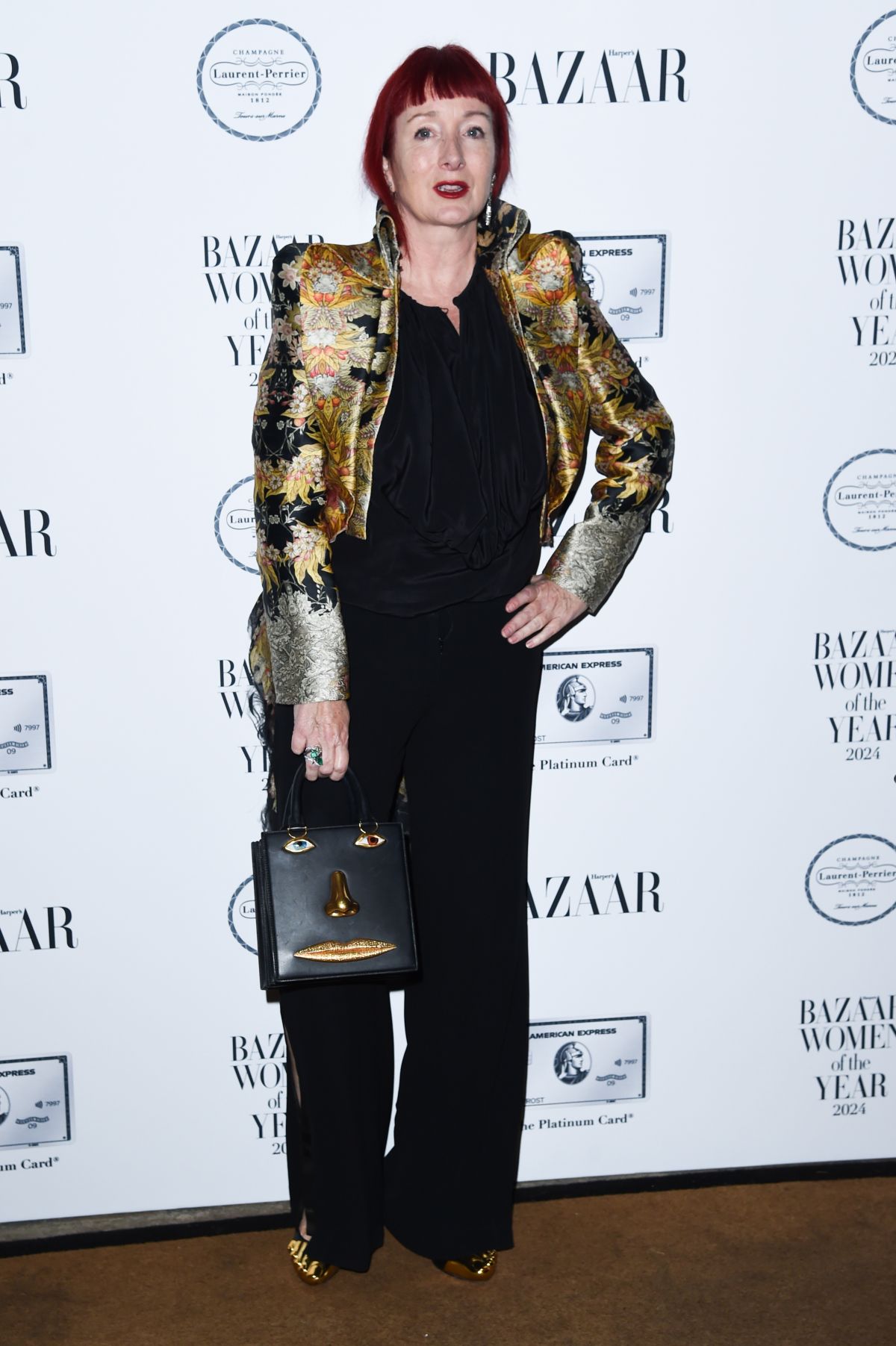 Trino Verkade at Harper’s Bazaar Women of the Year Awards, November 2024