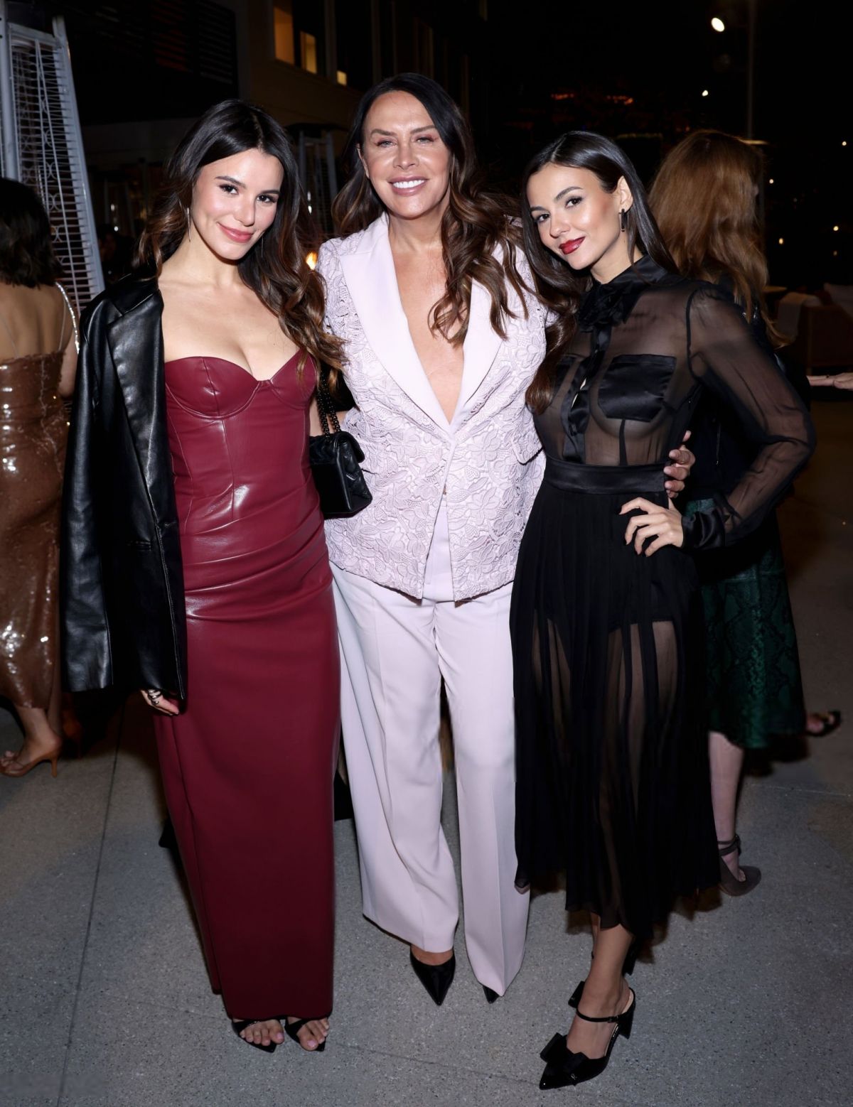 Victoria Justice and Madison Reed at Emilia Perez Latinas, November 2024