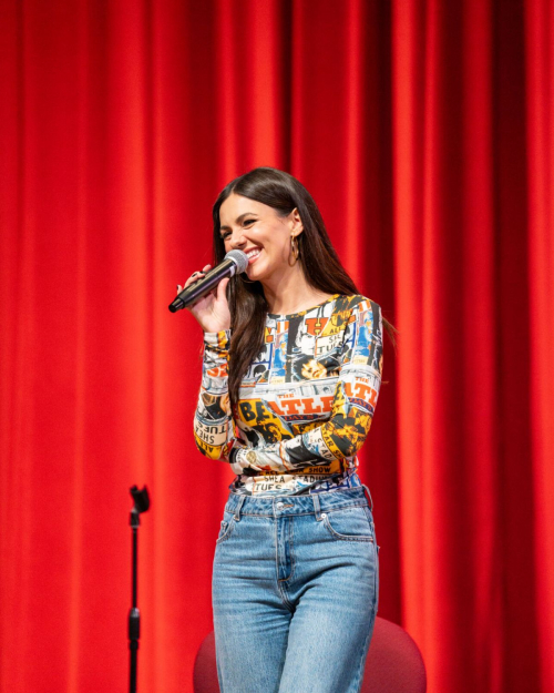 Victoria Justice at Oklahoma State Speakers Board Event in Stillwater, November 2024 2