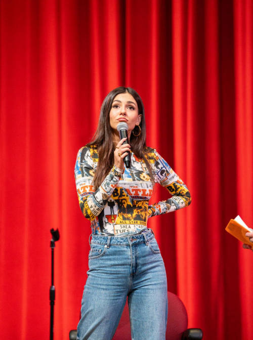 Victoria Justice at Oklahoma State Speakers Board Event in Stillwater, November 2024 6