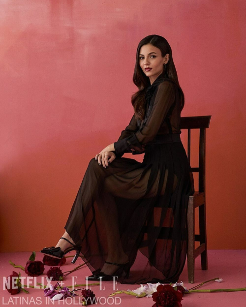 Victoria Justice for Elle x Netflix Latinas Portrait, November 2024