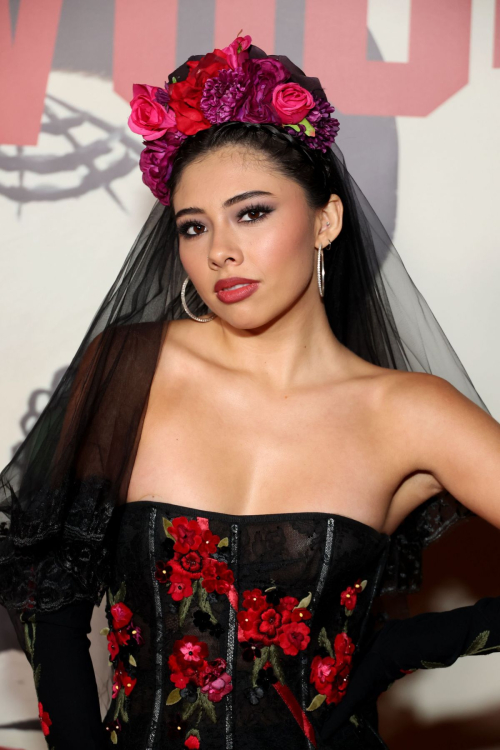 Xochitl Gomez at Dia de Muertos Gala in Los Angeles, November 2024 1