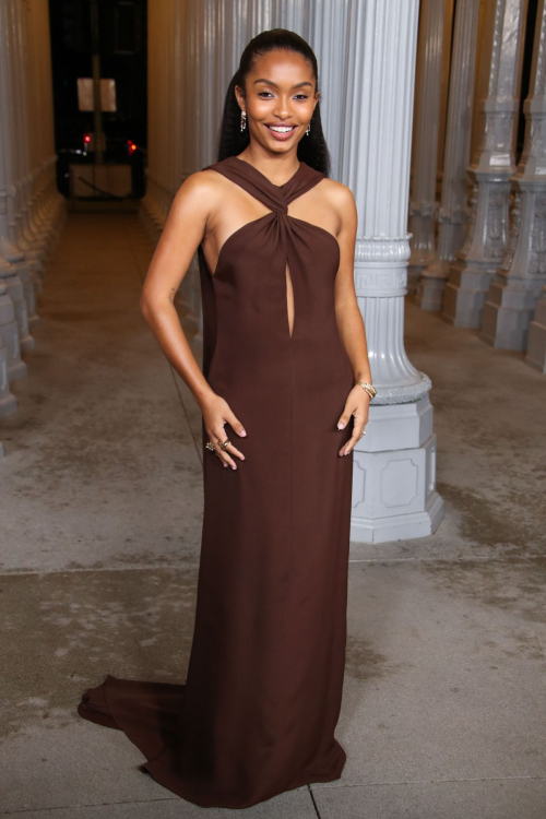 Yara Shahidi at LACMA Art and Film Gala by Gucci, Los Angeles November 2024