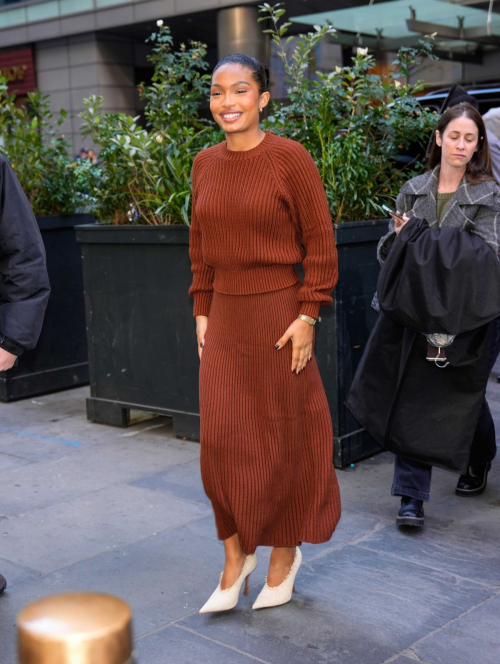 Yara Shahidi Out and About in New York City, November 2024 3