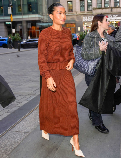 Yara Shahidi Out and About in New York City, November 2024 4