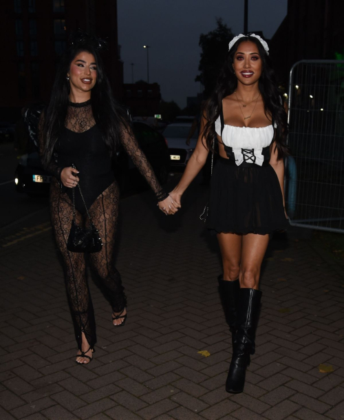 Zahida Allen Arrives at Nuage Halloween Party in Manchester, November 2024 1