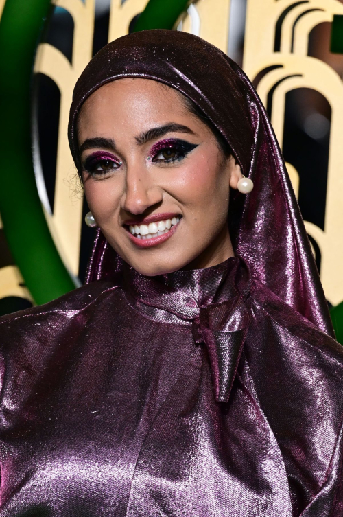 Zainab Jiwa at Wicked Part One Premiere Royal Festival Hall London, November 2024