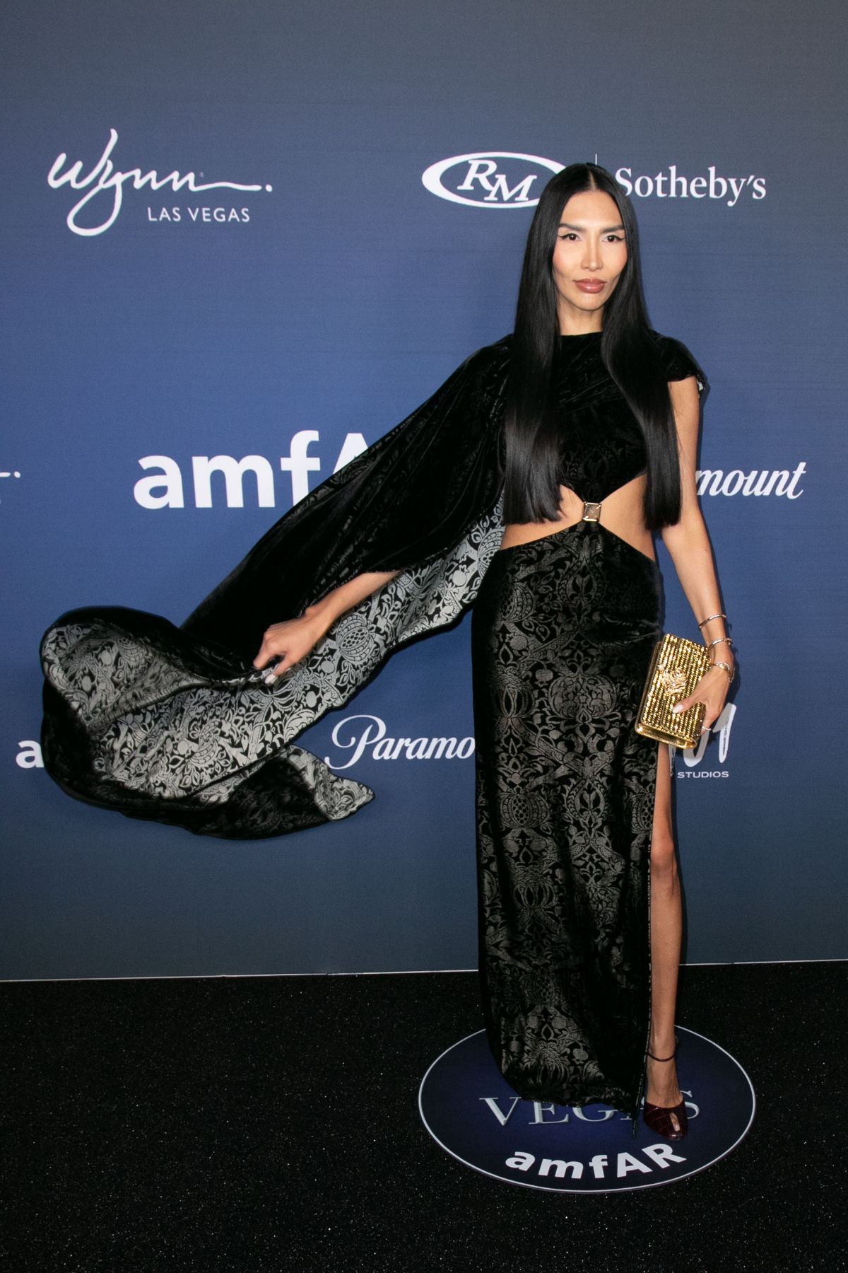 Zarina Yeva at amfAR Las Vegas Gala at Wynn Resort, November 2024