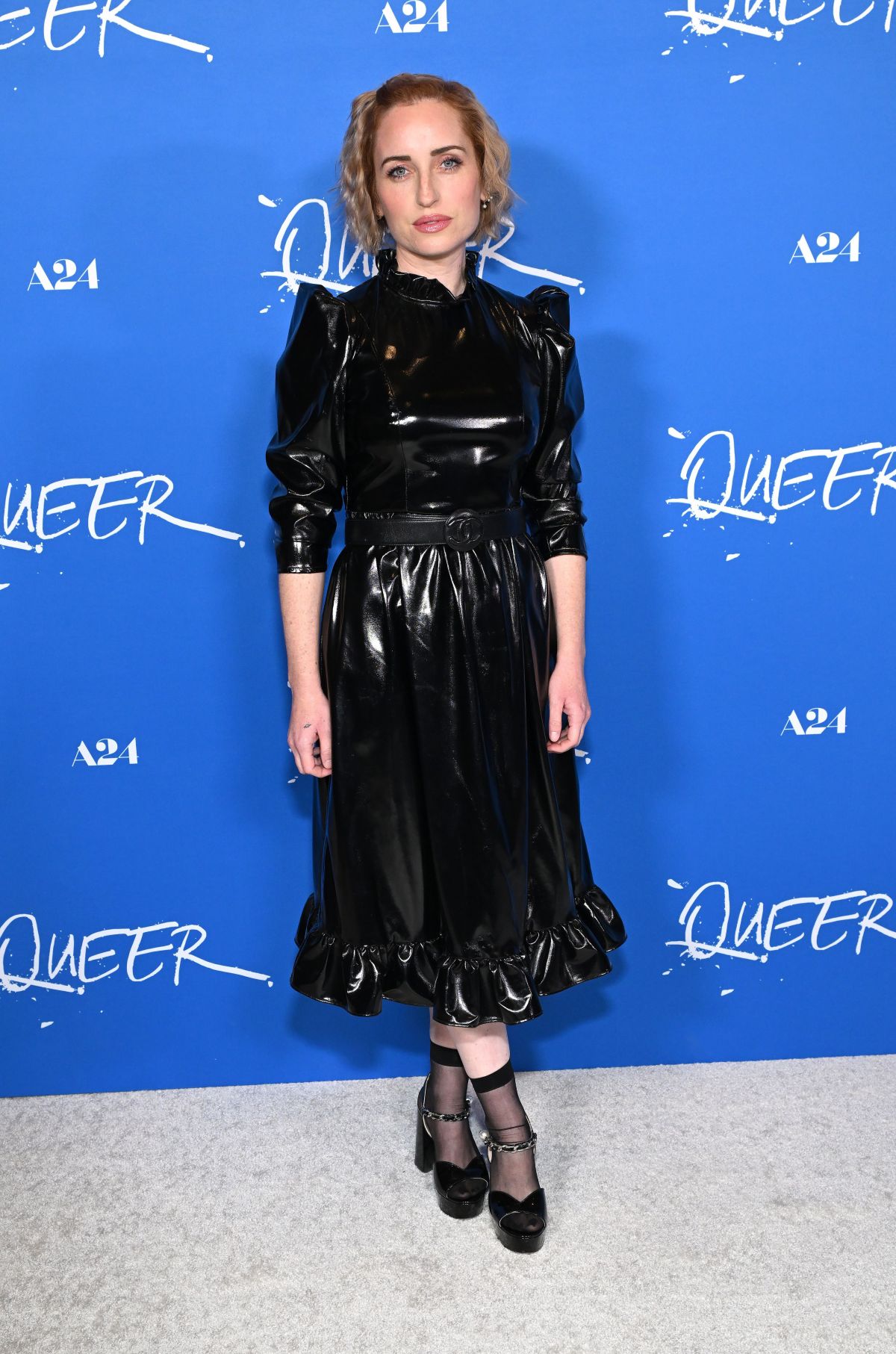 Zoe Lister-Jones at Queer Premiere at DGA Theater Complex, November 2024