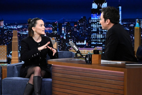 Zoey Deutch at Tonight Show Starring Jimmy Fallon in New York, November 2024 8