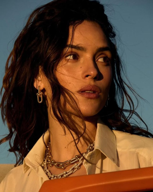 Adria Arjona for Tiffany & Co., December 2024 5