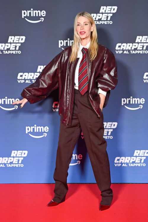 Alessia Marcuzzi Red Carpet Appearance at Vip Al Tappeto, December 2024 1