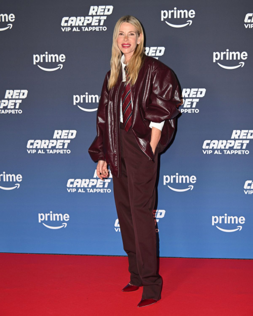 Alessia Marcuzzi Red Carpet Appearance at Vip Al Tappeto, December 2024 3