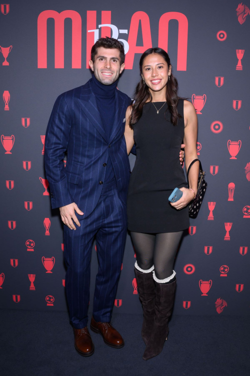 Alexa Melton at 125th Anniversary of AC Milan Party in Milan, December 2024