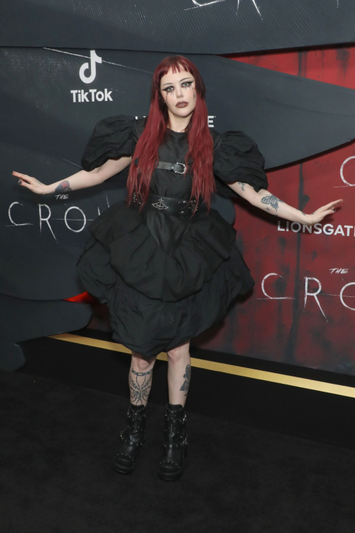 Alice Glass at The Crow Premiere in New York, August 2024 2