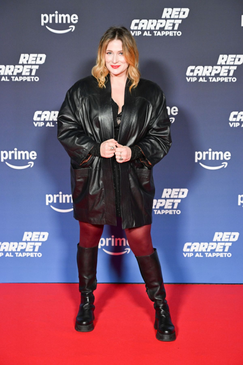 Alice Mangione at Vip Al Tappeto Red Carpet, December 2024 1