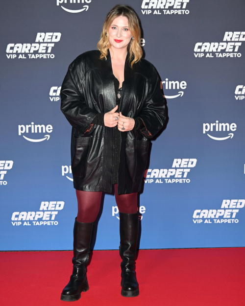 Alice Mangione at Vip Al Tappeto Red Carpet, December 2024 5