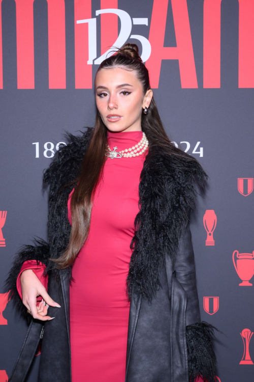 Alice Perego at 125th Anniversary of AC Milan Party in Milan, December 2024 1