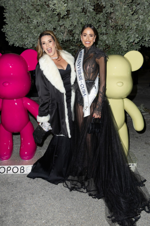 Alicia Machado and Marinela Ancheta at Fashion Art Miami Event, December 2024 7