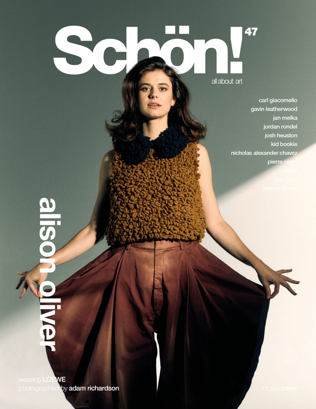 Alison Oliver for Schon! Magazine, December 2024