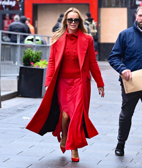 Amanda Holden Leaves Global Radio in London, December 2024 6