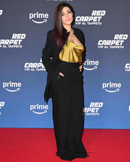 Ambra Pazzani at Red Carpet for Vip Al Tappeto in Milan, December 2024 2