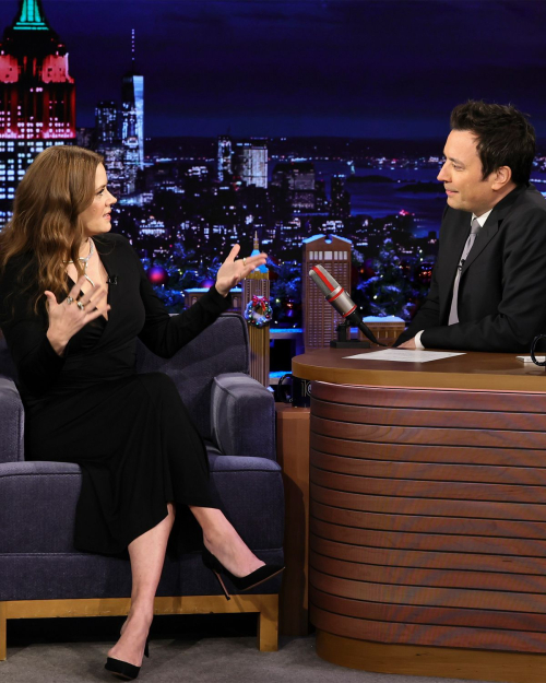 Amy Adams on Tonight Show Starring Jimmy Fallon, December 2024 3