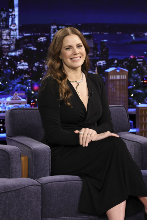 Amy Adams on Tonight Show Starring Jimmy Fallon, December 2024 4