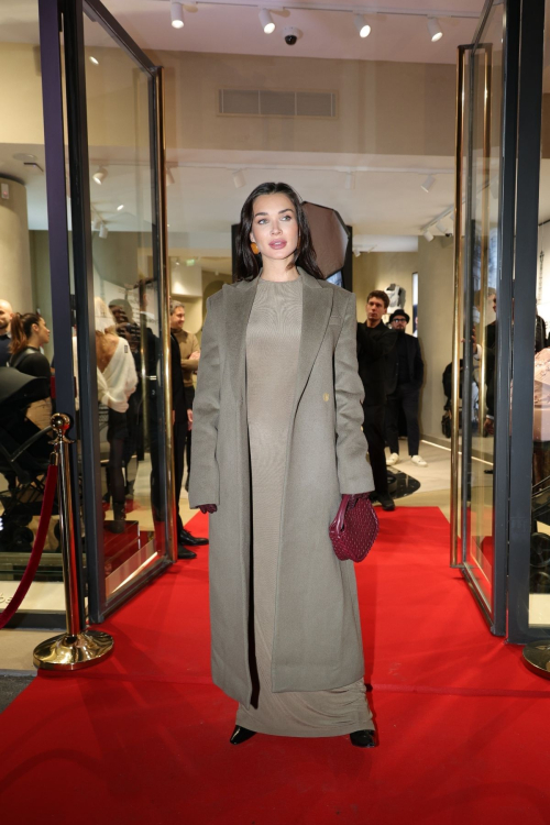 Amy Jackson at Baby Stroller Boutique Inauguration in Paris, December 2024 3