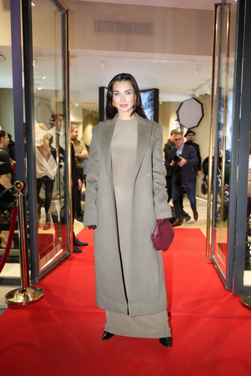 Amy Jackson at Baby Stroller Boutique Inauguration in Paris, December 2024 5