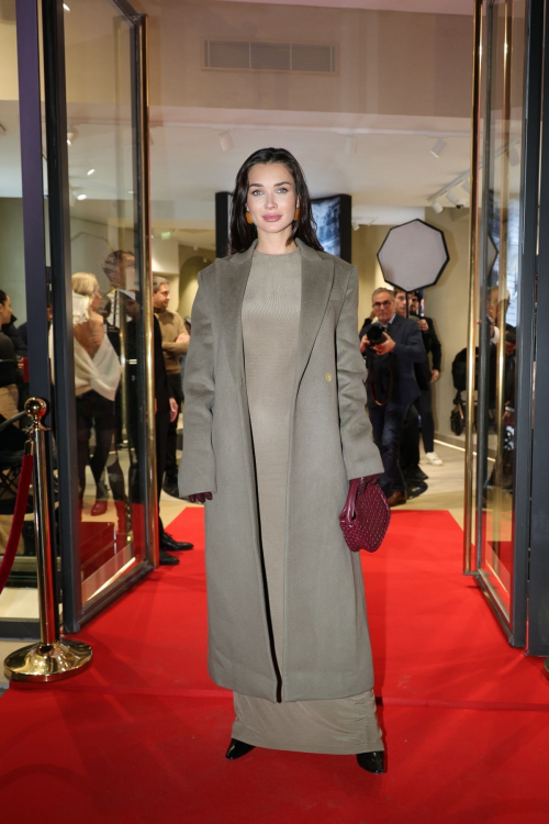 Amy Jackson at Baby Stroller Boutique Inauguration in Paris, December 2024 6