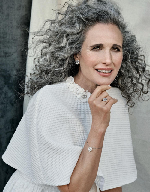 Andie MacDowell in Grazia Italy, December 2024 3