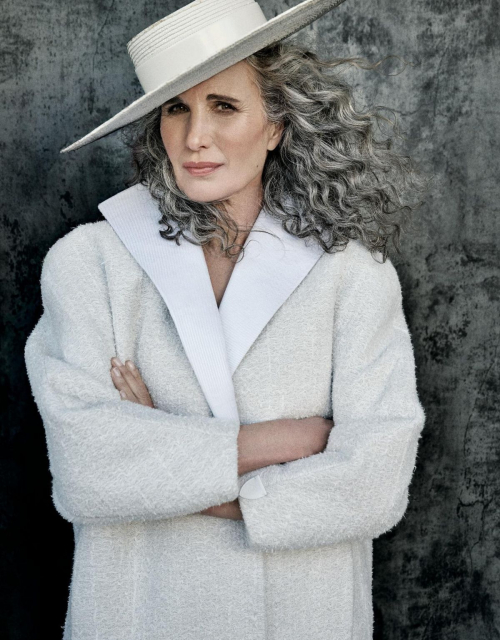 Andie MacDowell in Grazia Italy, December 2024 6