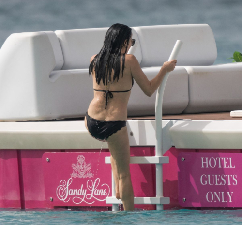 Andrea Corr in Bikini at Sandy Lane Hotel in Barbados, December 2024 4