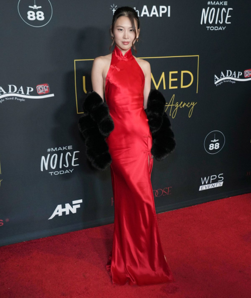 Angela Zhang at Untamed AAPI Holiday Gala, December 2024 1