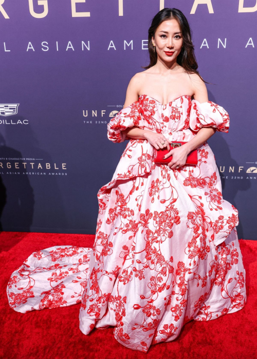 Angela Zhou at Unforgettable Gala Asian American Awards, December 2024 1