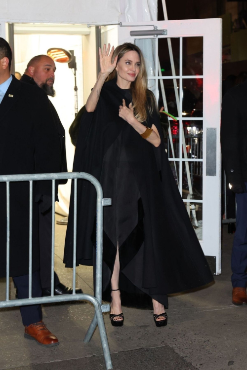 Angelina Jolie Arrives at Gotham