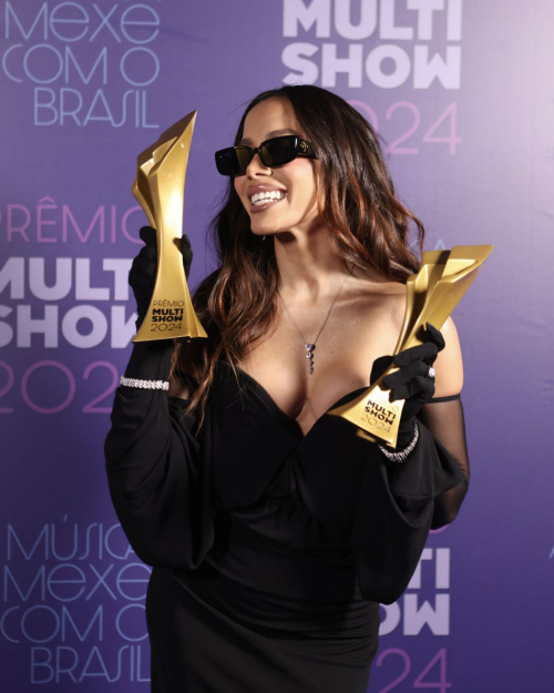 Anitta at 31st Multishow Awards in Barra da Tijuca, December 2024 4