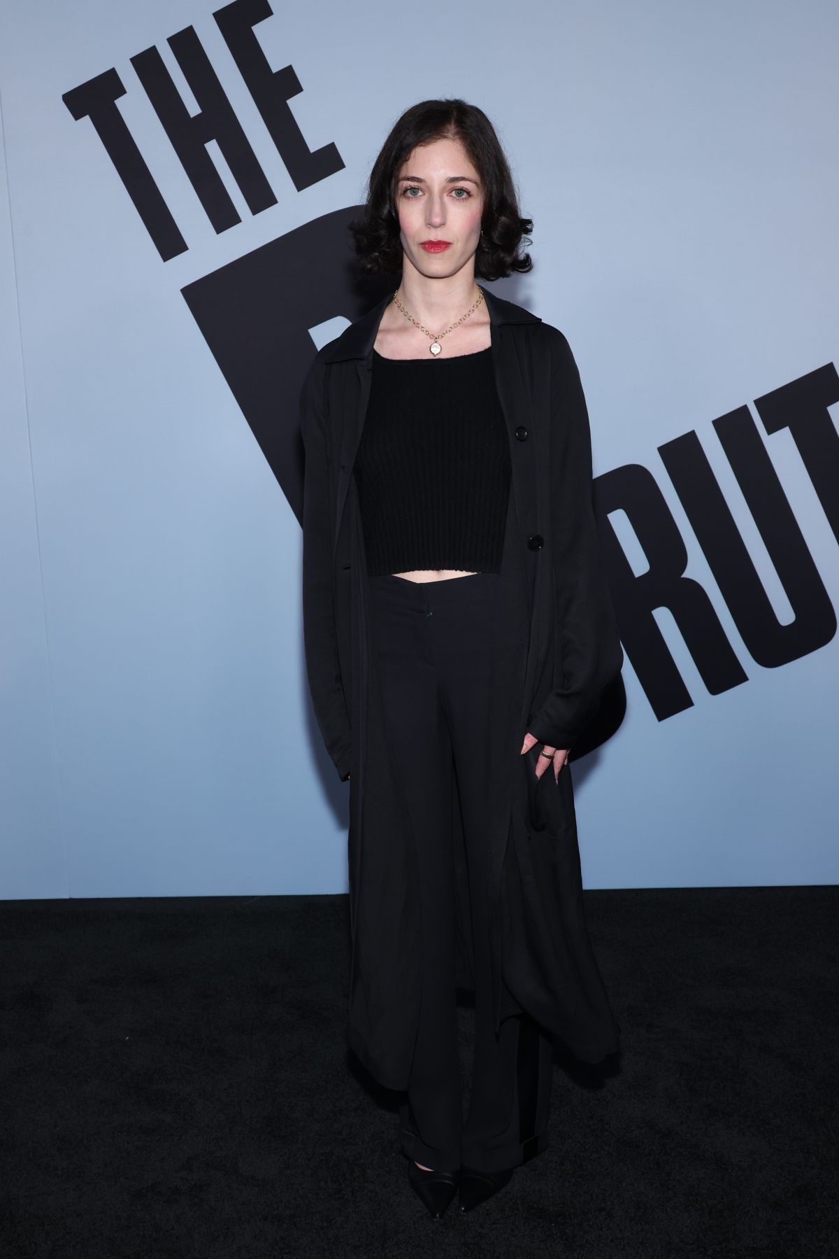 Annabelle Attanasio at The Brutalist Premiere in Los Angeles, December 2024