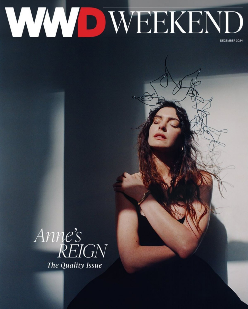 Anne Hathaway for WWD Weekend, December 2024 1