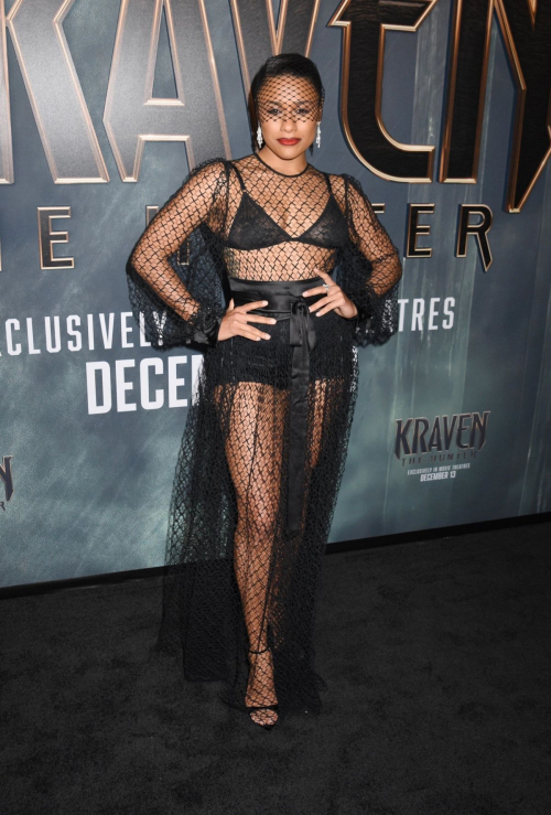 Ariana DeBose at Kraven The Hunter Premiere in New York, December 2024 3