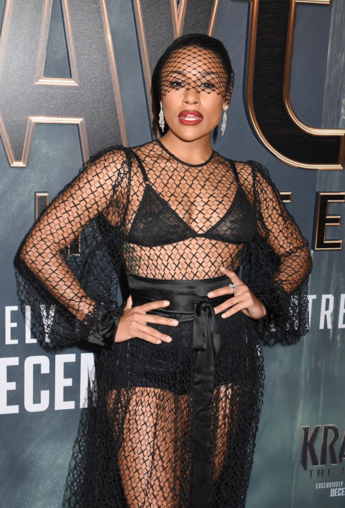 Ariana DeBose at Kraven The Hunter Premiere in New York, December 2024 4