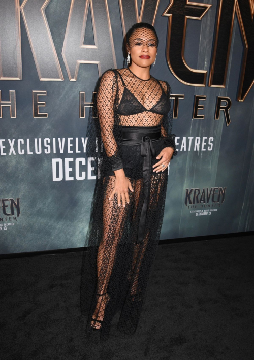 Ariana DeBose at Kraven The Hunter Premiere in New York, December 2024 6